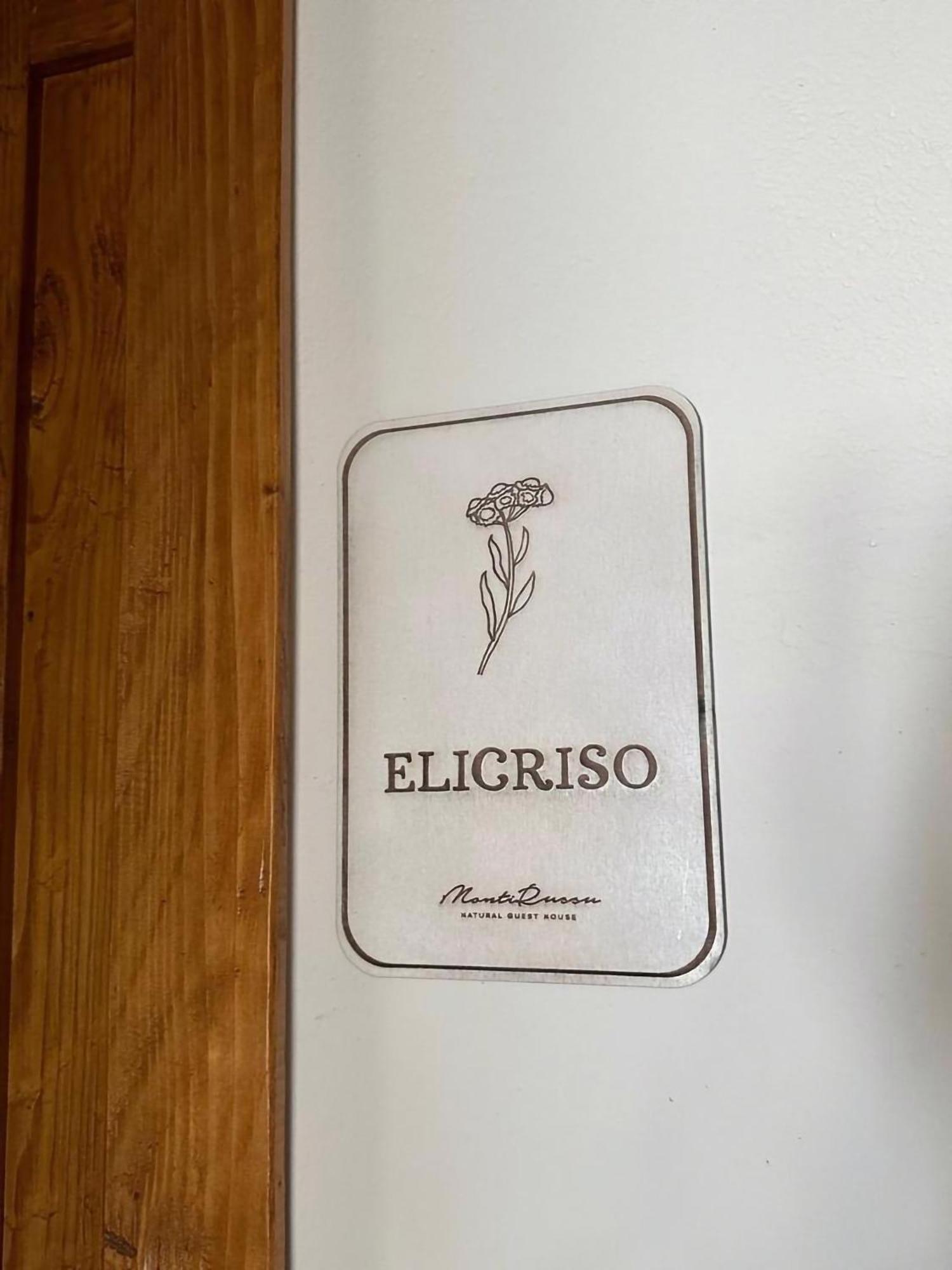 Monti Russu Natural Guest House Aglientu Exteriér fotografie